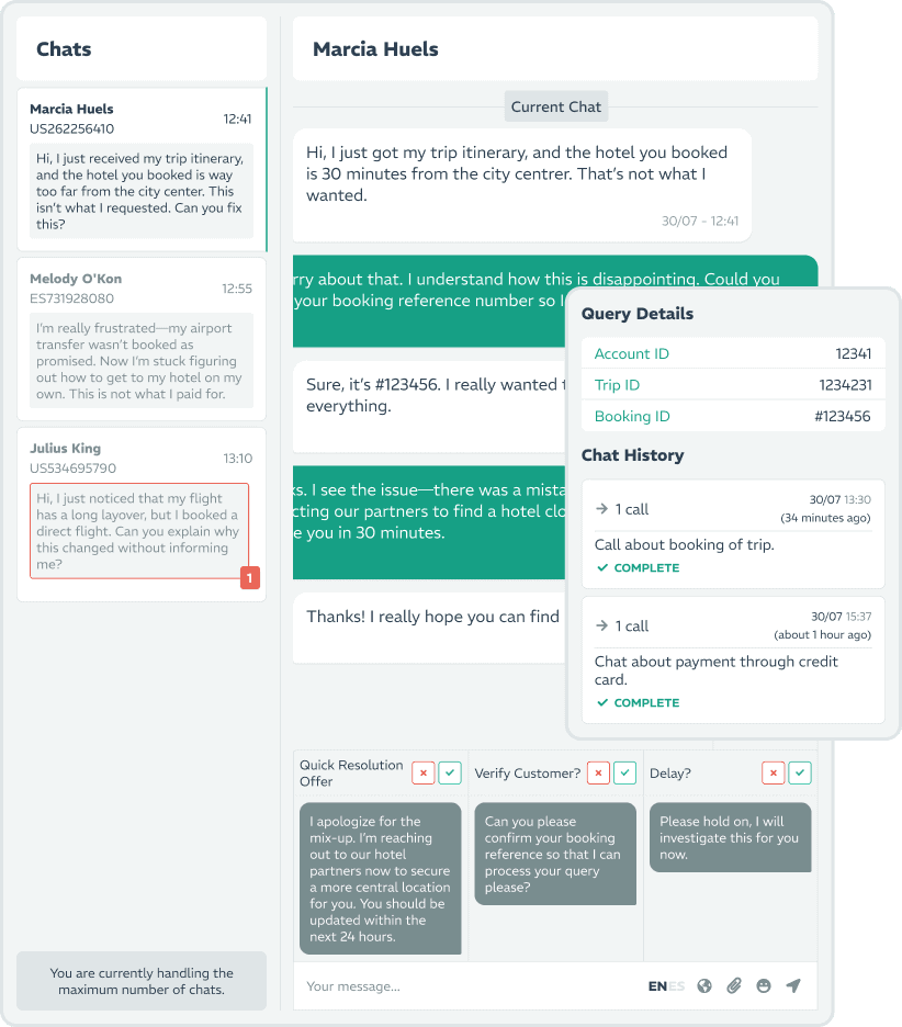 Assist - Empower agents with real-time response guidance