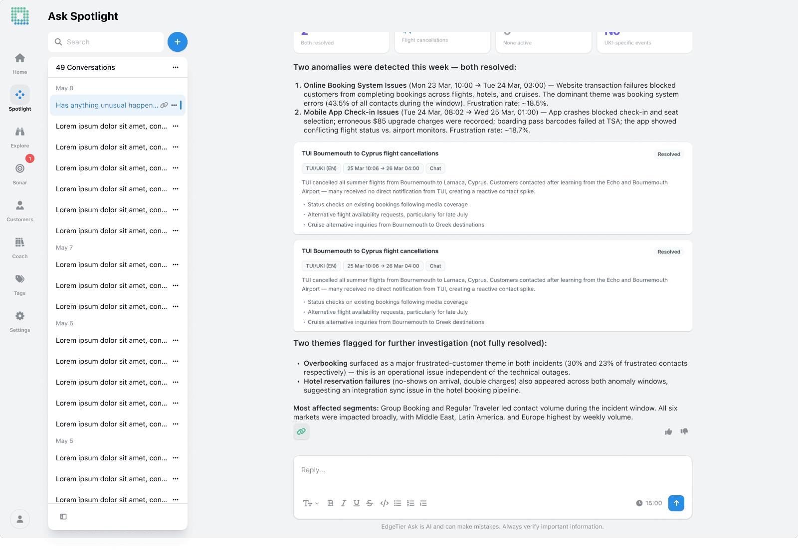 Smarter Answers, Easier Sharing: What's New in Ask Spotlight